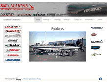 Tablet Screenshot of billsmarine.net